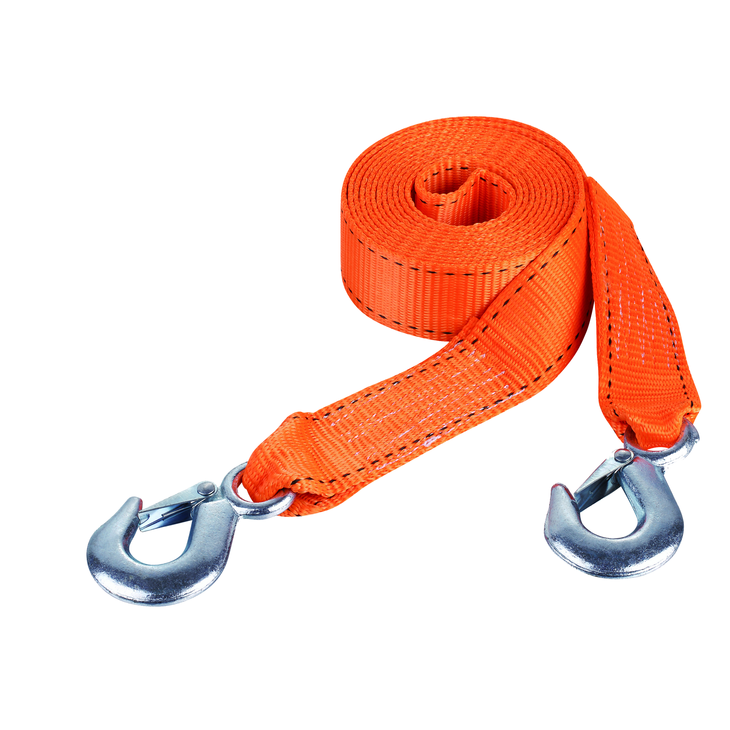 Tow Strap Heavy Duty with Hooks Recovery Strap 2 inch x 8 inch 1