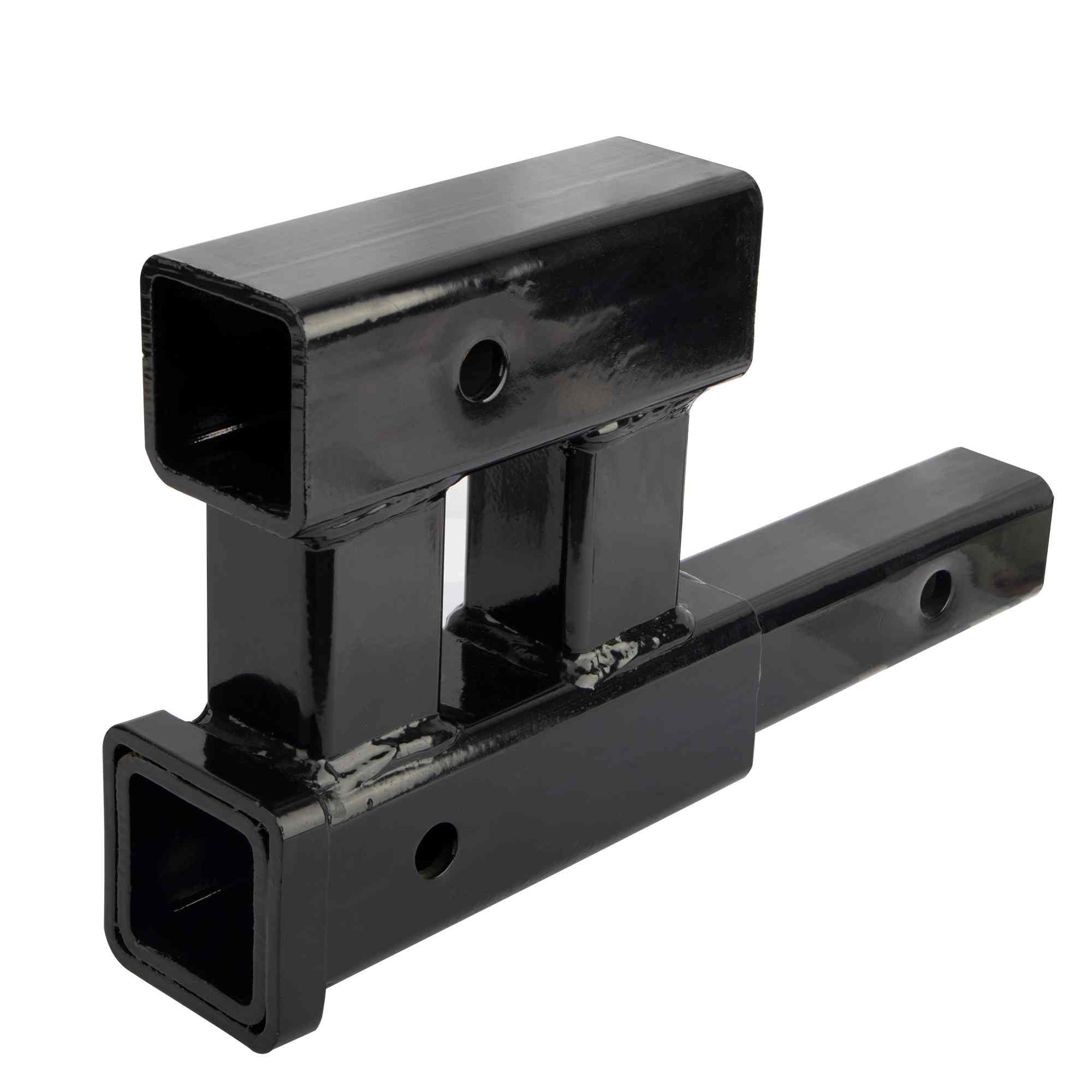 2 inch Dual Hitch Receiver Extension Adapter Trailer Towing Extender 4000 lbs 2